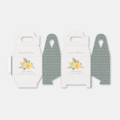 Minimal Lemon Foliage Boho Foliage Brautparty Geschenkschachtel (Ungefaltet)