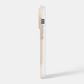 Minimal Letter A Phone Case – Modern Initial Desig iPhone Hülle (Linke Seite)