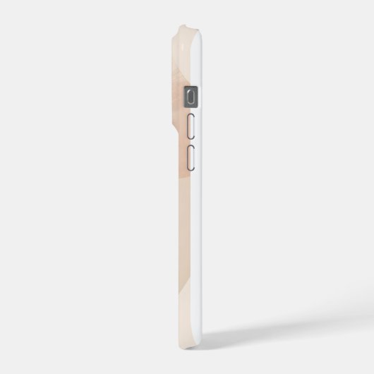 Minimal Letter A Phone Case – Modern Initial Desig iPhone Hülle (Linke Seite)