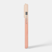 Minimal Letter D Phone Case – Aesthetic Monogram D iPhone Hülle (Linke Seite)