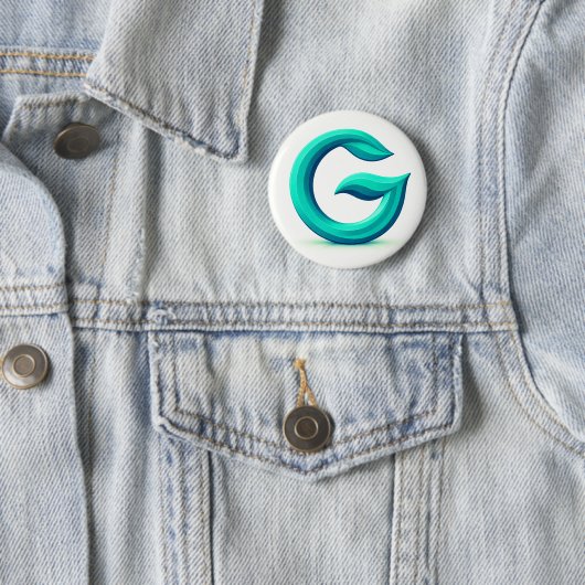 Minimal Letter G Button | Modern Initial Badge (Beispiel)