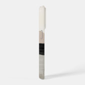 Minimal Letter J Phone Case – Calm Aesthetic Desig iPhone Hülle (Rechte Seite)