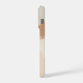 Minimal Letter J Phone Case – Calm Aesthetic Desig iPhone Hülle (Linke Seite)