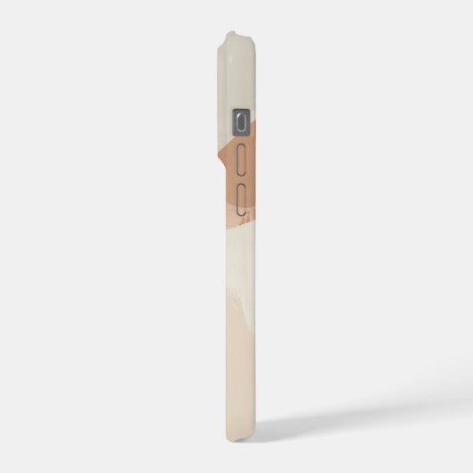 Minimal Letter J Phone Case – Calm Aesthetic Desig iPhone Hülle (Linke Seite)