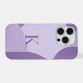 Minimal Letter K Phone Case – Calm Aesthetic Initi iPhone Hülle (Rückseite (Horizontal))