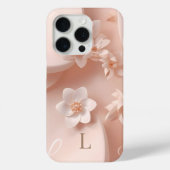 Minimal Letter L Phone Case – Calm Aesthetic Monog (Rückseite)