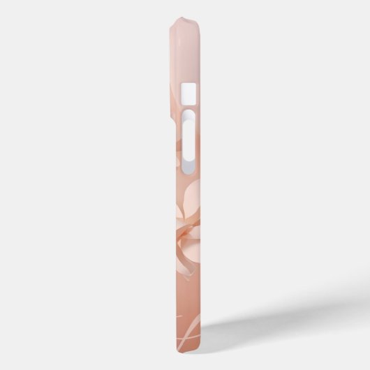 Minimal Letter L Phone Case – Calm Aesthetic Monog (Rückseite / Links)