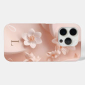 Minimal Letter L Phone Case – Calm Aesthetic Monog (Rückseite (Horizontal))