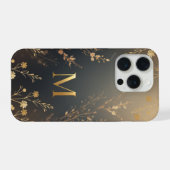 Minimal Letter M Phone Case – Aesthetic Abstract M iPhone Hülle (Rückseite (Horizontal))