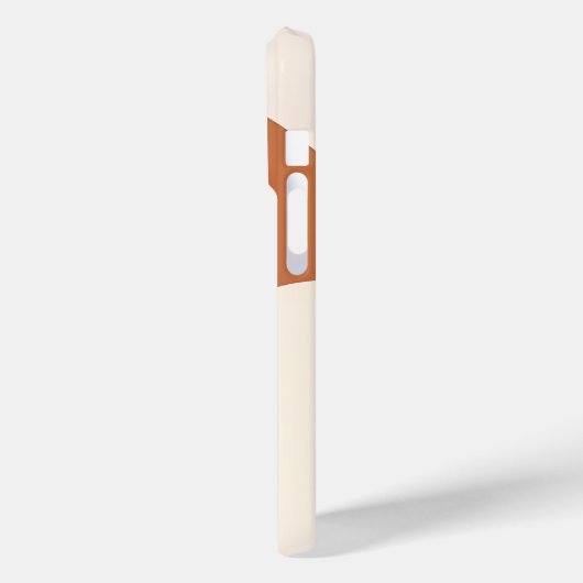 Minimal Letter U Phone Case – Neutral Aesthetic In (Rückseite / Links)