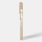 Minimal Letter W Phone Case – Aesthetic Monogram (Rückseite / Links)