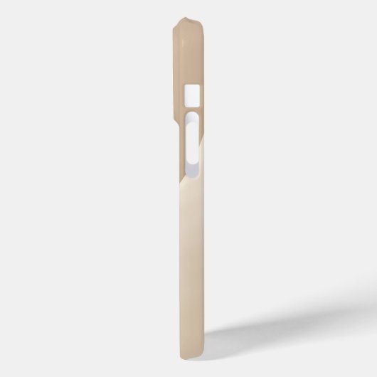 Minimal Letter W Phone Case – Aesthetic Monogram (Rückseite / Links)