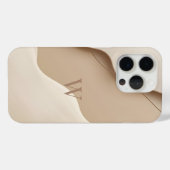 Minimal Letter W Phone Case – Aesthetic Monogram (Rückseite (Horizontal))