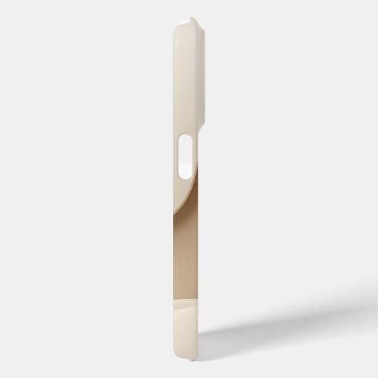 Minimal Letter W Phone Case – Aesthetic Monogram (Rückseite / Rechts)