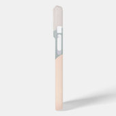 Minimal Letter Z Phone Case – Aesthetic Initial Ca (Rückseite / Links)