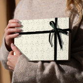 Minimal Lingerie Pattern Chic Feminine Aesthetic Geschenkpapier