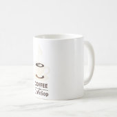 Minimal Luxe Line Art Kaffeetasse (VorderseiteRechts)