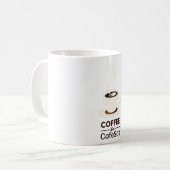 Minimal Luxe Line Art Kaffeetasse (Vorderseite Links)