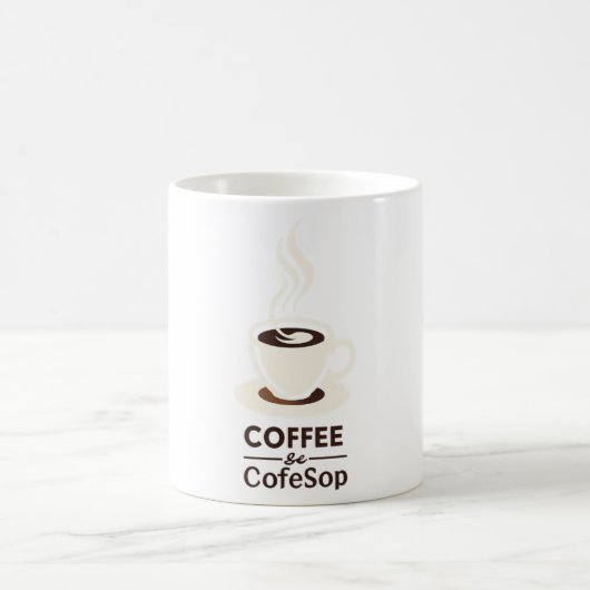 Minimal Luxe Line Art Kaffeetasse (Mittel)