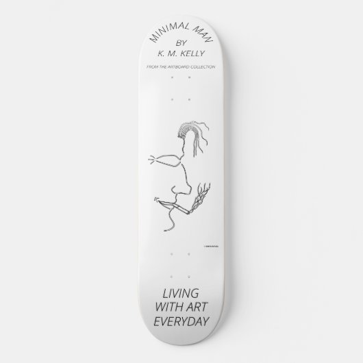 MINIMAL MAN - Skateboard (Vorderseite)