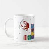 Minimal Merry Christmas Coffee Mug Kaffeetasse (Links)