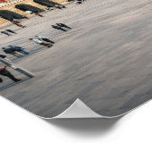 Minimal Milan Italy City View Landmarks Poster (Ecke)