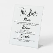 Minimal Minimalistisch Schwarz-weiß Einfache Schli Sockelschild (Vorderseite)