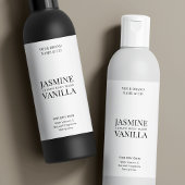 Minimal Modern 8 OZ Cosmo Flasche Wasserdicht Etik Schaumweinetikett