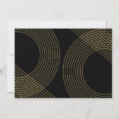 Minimal Modern Arch Photo Graduation Announcement Einladung (Rückseite)