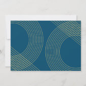 Minimal Modern Arch Photo Graduation Announcement Einladung (Rückseite)