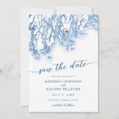 Minimal Modern Boothbay Hafen Maine Karte (Vorderseite)