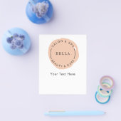 Minimal Modern Coral Salon Wellness-Center Coupons Flyer (Einzeln)