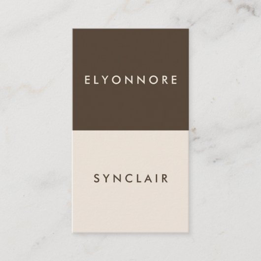 Minimal Modern Craft Chocolate Maker Qr Code Visitenkarte (Vorderseite)