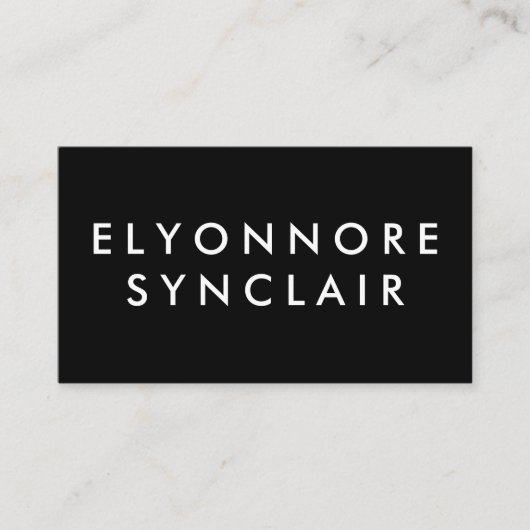 Minimal Modern Craft Chocolate Maker Qr Code Visitenkarte (Vorderseite)