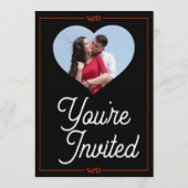 Minimal Modern Editable Wedding Einladung (Rückseite)