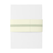 Minimal Modern Editable Wedding Einladungsbanderole (Rückseitenbeispiel)