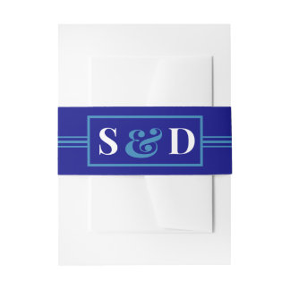 Minimal Modern Editable Wedding Einladungsbanderole