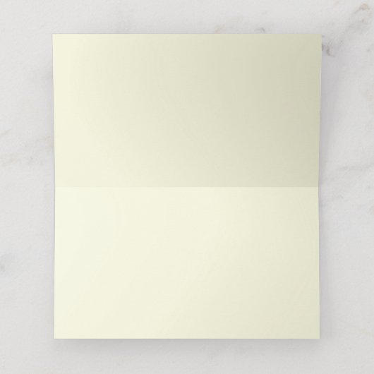 Minimal Modern Editable Wedding Platzkarte (Innenseite Aufgefaltet)
