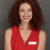 Minimal modern, einfach, Beruflich Namensschild