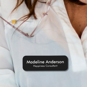 Minimal modern, einfach, sauber Beruflich Namensschild