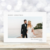 Minimal Modern Frohe Weihnachten Foto