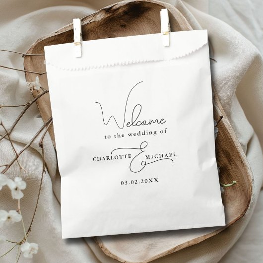 Minimal modern geschenktütchen