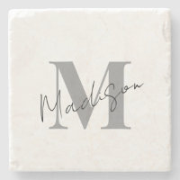 Minimal Modern Initial Monogram