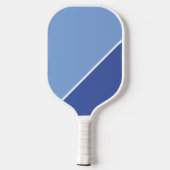 Minimal Modern Initials Monogramm Pickleball Schläger (Rückseite)