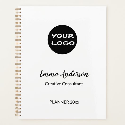 Minimal Modern Professional | Your Logo Planer (Vorderseite)