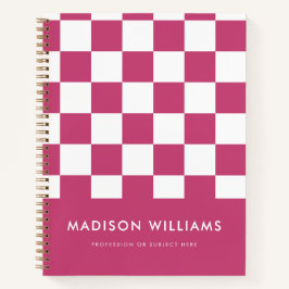 Minimal Modern Square Notebook Notizblock