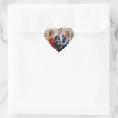 Minimal Modern Wedding Photo Thank You Sticker (Tasche)