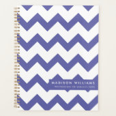 Minimal Modern Zigzag Planner Planer (Vorderseite)