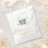 Minimal moderne Boho Kleidung Muster Babydusche Geschenktütchen (Ausgeschnitten)