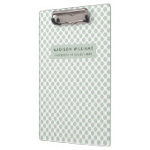 Minimal moderne Dot-Zwischenablage Klemmbrett (Links)